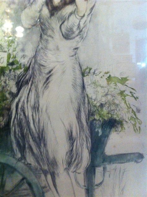 Proantic Louis Icart La Marchande De Fleur