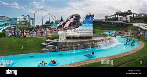 Canada Wonderland Water Park Map