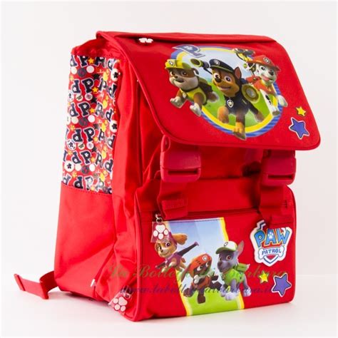 Zaino Primino Paw Patrol Rosso