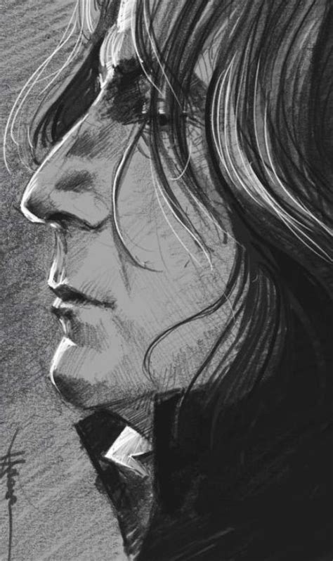 Severus Snape Severus Sna Disegni Di Harry Potter Harry Potter