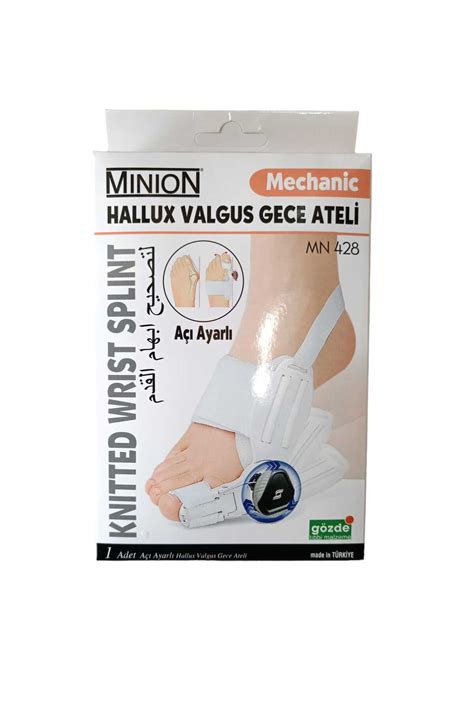 Minion Hallux Valgus Night Splint Ayarlanabilir Ba Parmak Kemik