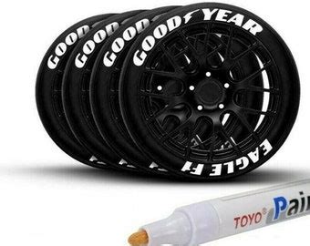 White Tire Paint Etsy