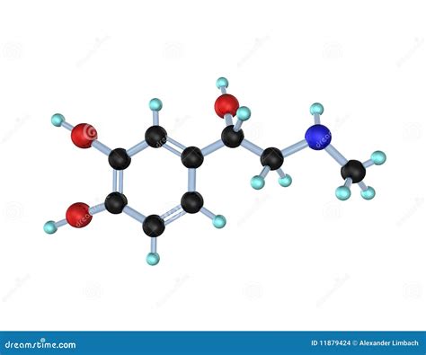 Molecule Adrenaline D Stock Images Image