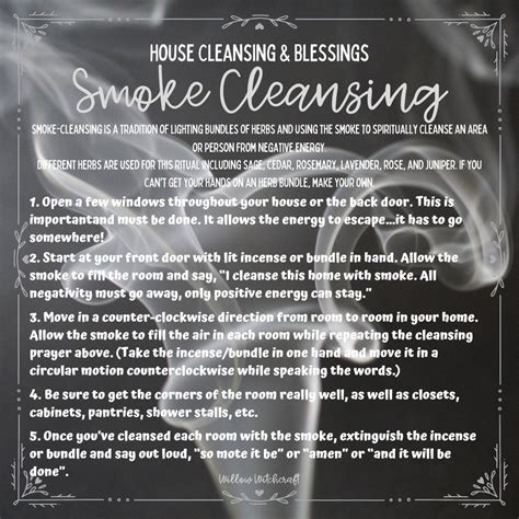 House Cleansing & Blessings | Cleansing prayer, House cleansing, Soul ...