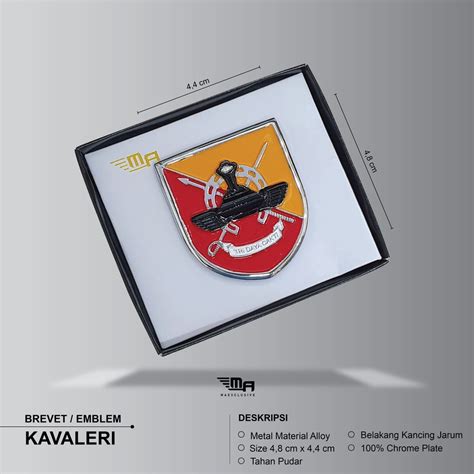 Jual Brevet Baret Kavaleri Brivet Wing Pin Emblem Shopee Indonesia