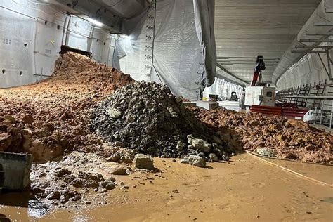 Works paused after collapse on West Gate Tunnel Project