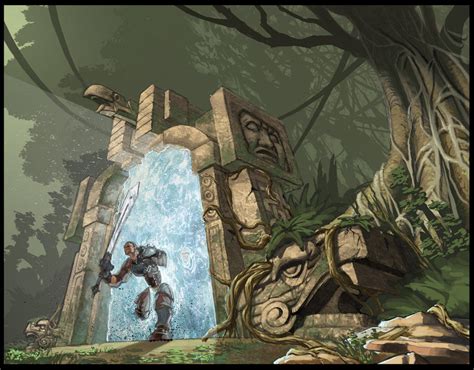 Chult Jungle Portal by Rusty001 on DeviantArt