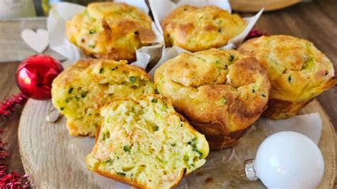 Muffins aux courgettes et au saumon fumé moelleux et irrésistibles