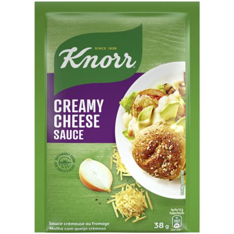 Knorr Creamy Cheese Instant Sauce 38g Cook In Sauces And Kits Cooking Ingredients Food