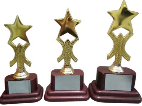 Metal Star Trophy Set At Set Metal Trophies In Moradabad Id