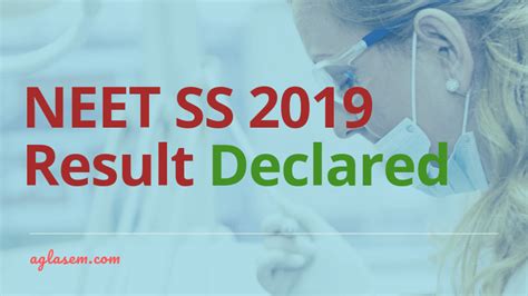 NBE Declares NEET SS 2019 Result At Nbe Edu In Know Steps To Check