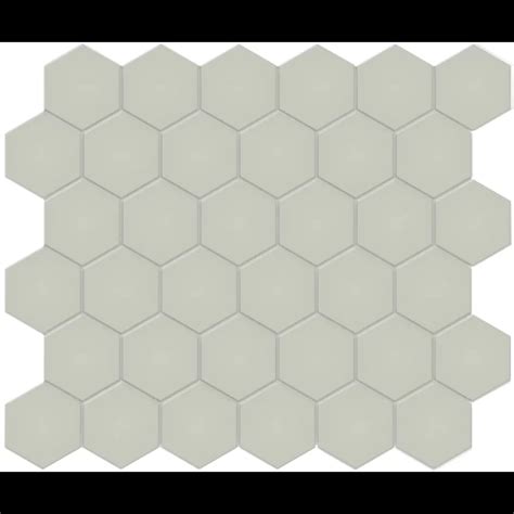 Mosaïque Hexagonale En Porcelaine émaillée Mate De 2 Po 5 1 Cm Soho