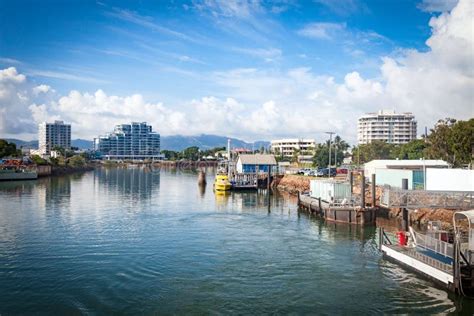 Ross Creek Townsville Harbour Queensland Australia Stock Image Image