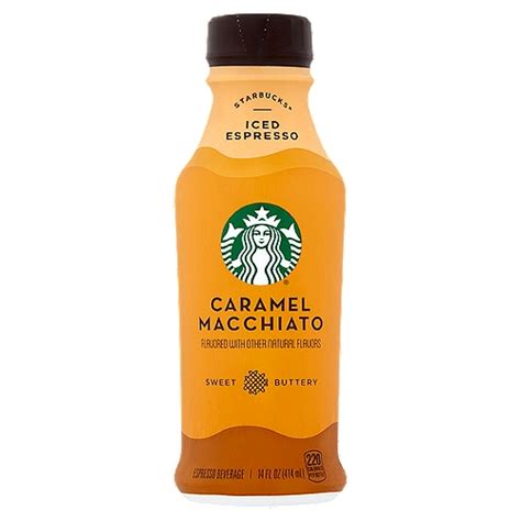 Starbucks Caramel Macchiato Iced Espresso Beverage 14 Fl Oz