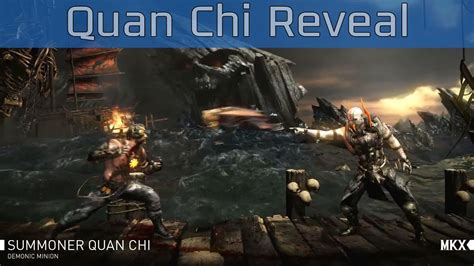 Mortal Kombat X Quan Chi Reveal Trailer HD 1080P YouTube