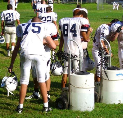 Palm Harbor University High School Football Team Tackles The Heat ...