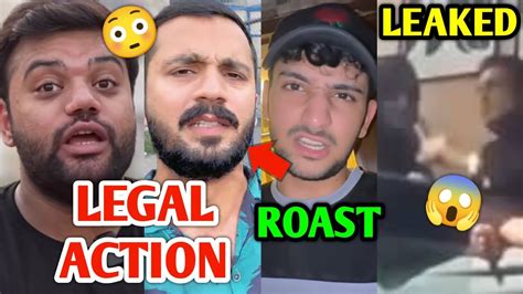 Legal Action Against Rajab Butt Ducky Bhai Maaz Safder Roast