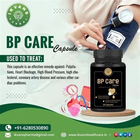 Bp Care Capsules At Rs 199bottle Herbal Heart Capsule Tablet In