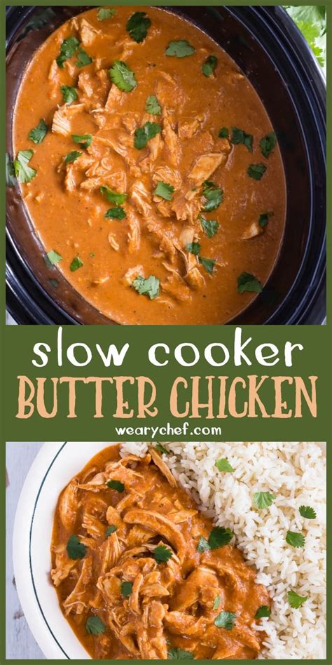 Slow Cooker Butter Chicken Artofit