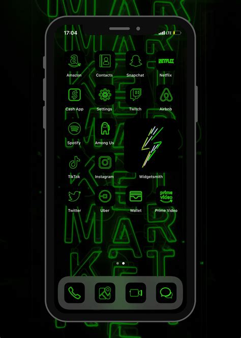 Neon Green App Icons Free Aesthetic Green App Icons Ios Android