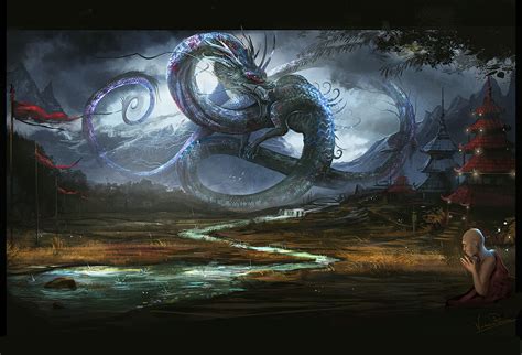 8 visions of the dragon god Shenlong