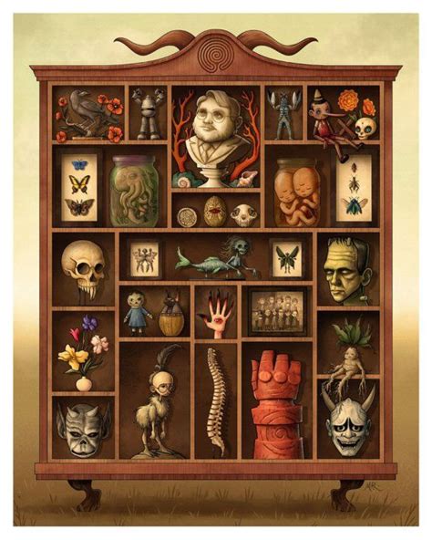 Inside Copro Gallerys New Guillermo Del Toro Tribute Show Shelf