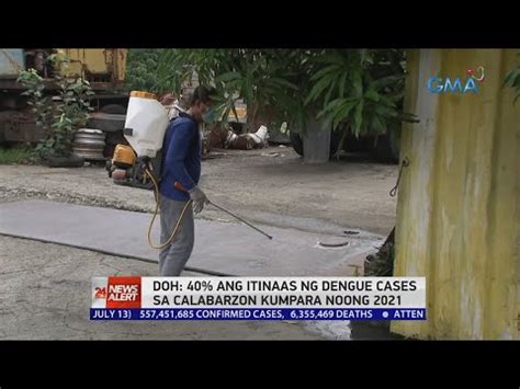 DOH 40 Ang Itinaas Ng Dengue Cases Sa Calabarzon Kumpara Noong 2021