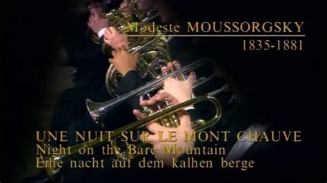 Mussorgsky Una Noche En Monte Pelado Youtube