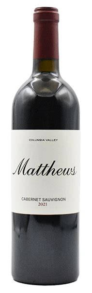 2021 Matthews Columbia Valley Cabernet Sauvignon