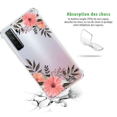 10 Sur Coque Pour Huawei P40 Lite 5G Anti Choc Souple Avec Angles