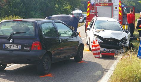 Faits Divers Colmar Et Sa R Gion Une Collision Trois Bless S