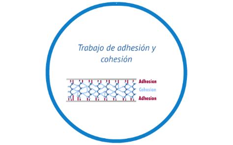 Trabajo de adhesión y cohesión by on Prezi