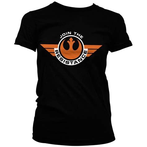 Star Wars 7 Womens T Shirt Join The Resistance 8ball T Shirts