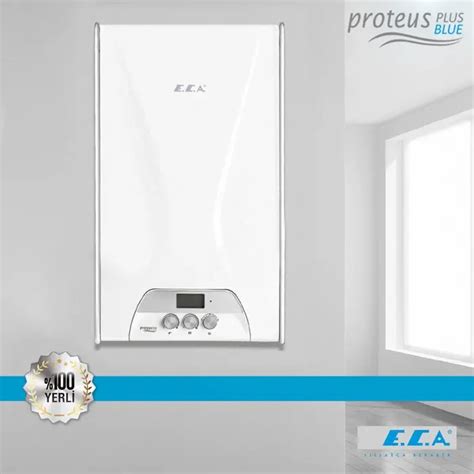 E C A Proteus Plus Blue 24kW Hermetik Konvansiyonel Kombi Incehesap