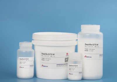 Seplife G75 M Dextran-Based Gel Filtration Chromatography Resins ...