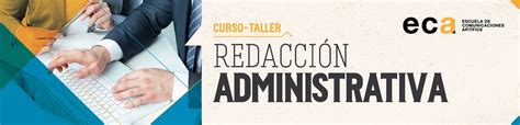 Curso Taller De Redacci N Administrativa Artificecrea