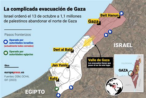 Mapas La Guerra Entre Israel Y Hamás Contexto Y Situación