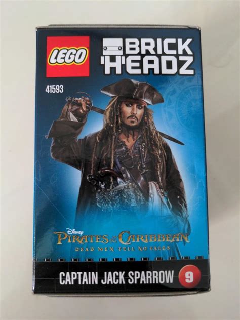 LEGO BRICKHEADZ CAPTAIN JACK SPARROW 41593 Hobbies Toys Toys