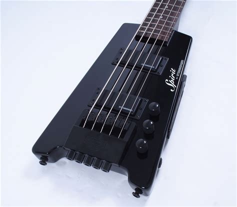 Steinberger XT 25 Black 5 String Bass Guitar GAK