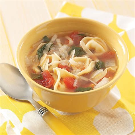 Easy Tortellini Soup Recipe How To Make It Taste Of Home