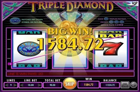 Triple Diamond Slot Machine - Play this IGT Slot for Free