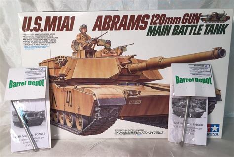 New Tamiya Us M1a1 Abrams Main Battle Tank 135 Model Kit 35156 Nob