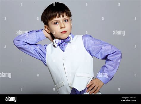 Portrait Of A Little Boy Stock Photo Alamy