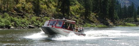 Idaho Jet Boat Tours Salmon River River of No Return Wilderness