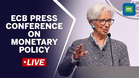 Live Ecb Raises Interest Rate By Bps Christine Lagarde On