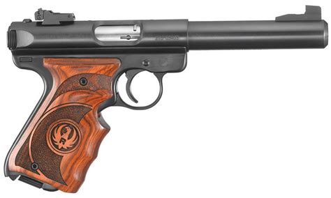 Ruger Mark Iii 22lr Target Rimfire Pistol With Laminate Wood Grips Sportsmans Outdoor Superstore