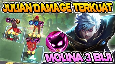 Julian Damage Paling Ngawur Molina Bikin Hero Musuh Jadi Meong