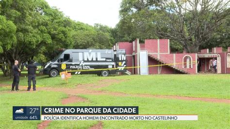 Vídeo Polícia identifica homem encontrado morto no Parque da Cidade