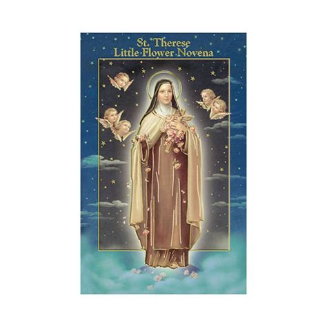 St. Theresa of Lisieux Little Flower, Novena Prayer Booklet with Colour ...