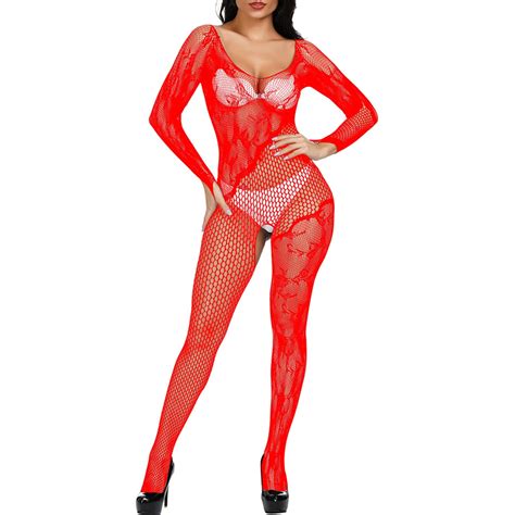 Uublik Lingerie Set For Women Sexy Naughty Babydoll Plus Size Lace Sexy Naughty Bodysuit
